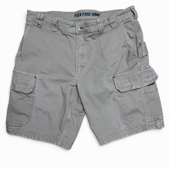 Duluth Trading Co Other - Duluth Trading Cargo Shorts 40 Canvas Flex Fire Hose Stretch Workwear Carpenter